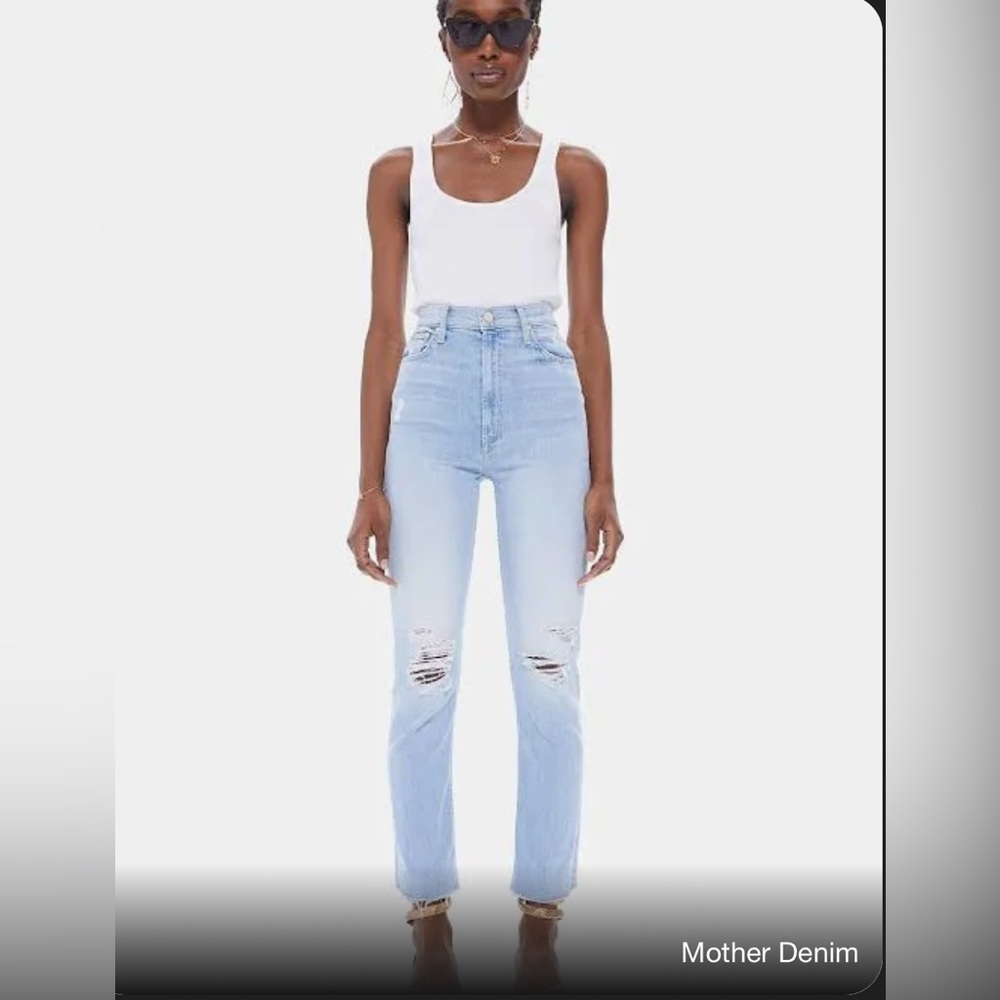 MOTHER | RIDER ANKLE FRAY | Size 26